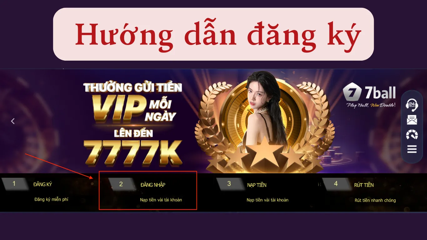 Hướng dẫn anh em game thủ cách Đăng nhập nhà cái 77ball