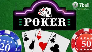 Giới thiệu game bài Poker 7 lá tại nhà cái 77ball 